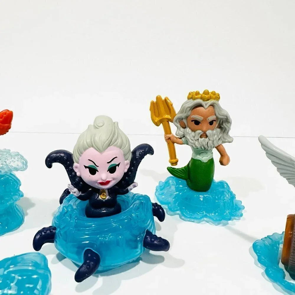 2023 McDonald's Disney's The Little Mermaid Happy Meal Toys - Set of 5